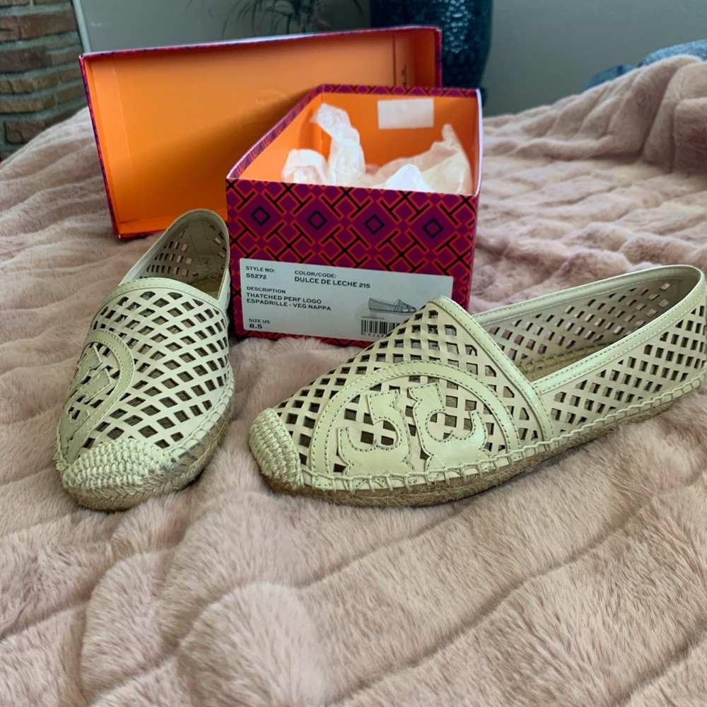 Tory Burch Logo Espadrille